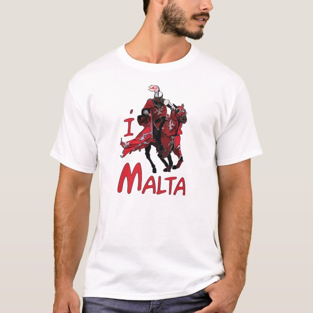 I LIEBE-MALTA-T - Shirt (Vorderseite)