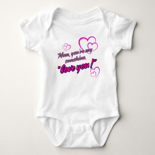 i Liebe Mama Baby Strampler