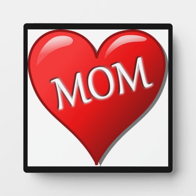 I LIEBE MAMA FOTOPLATTE (Vorderseite)
