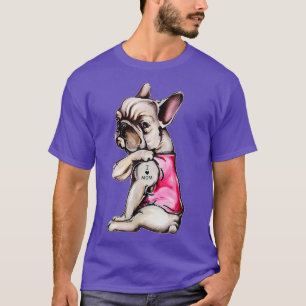 I Liebe Mama Französisch Bulldog Mama Geschenk T-Shirt
