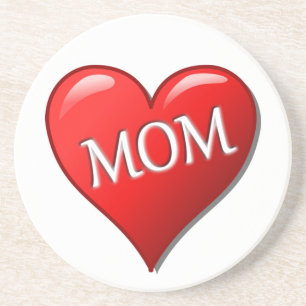 I LIEBE MAMA GETRÄNKEUNTERSETZER