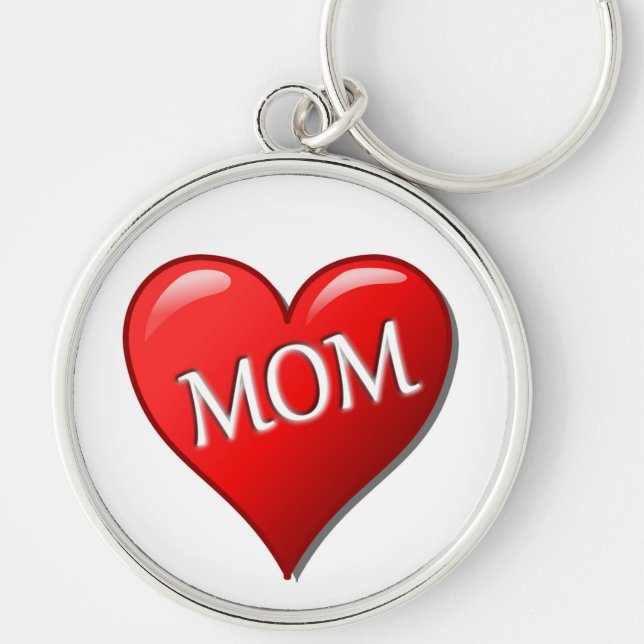 I LIEBE MAMA SCHLÜSSELANHÄNGER (Vorne)