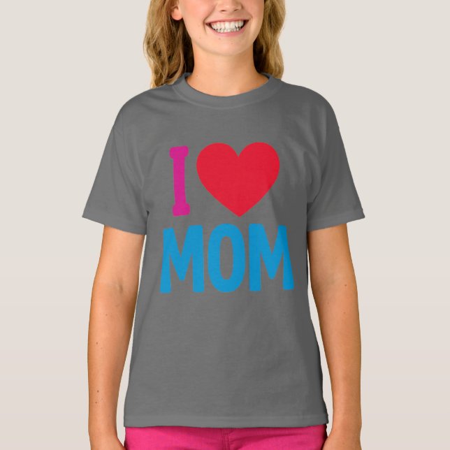 "I LIEBE MAMA" T-Shirt (Vorderseite)