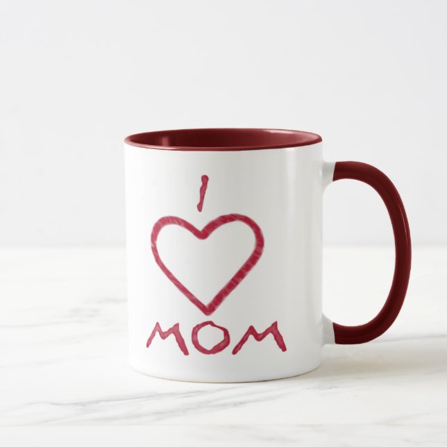 I LIEBE MAMA TASSE (Rechts)