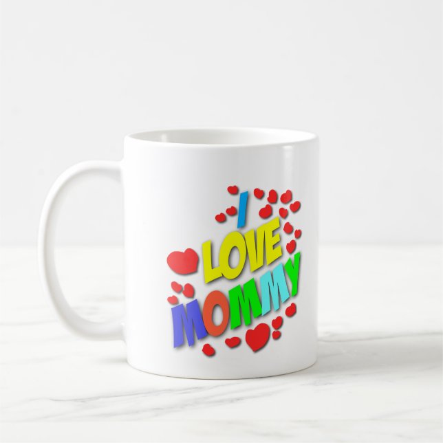I Liebe-Mama-Tasse Kaffeetasse (Links)
