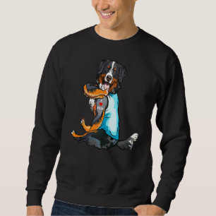 I Liebe Mama Tattoo Berner Mama Hunde Frauen Sweatshirt
