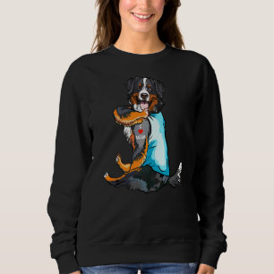 I Liebe Mama Tattoo Berner Mama Hunde Frauen Sweatshirt