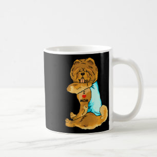 I Liebe Mama Tattoo Chow Mama Hund Lover Frauen Kaffeetasse
