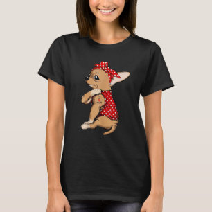 I Liebe Mama Tattoo Funny Chihuahua Hund Tragen T-Shirt
