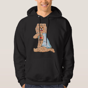 I Liebe Mama Tattoo German Spitz Mama Dog Mutter D Hoodie
