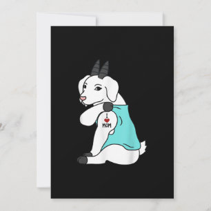 I Liebe Mama Tattoo Goat Funny Mors Day Haustier Save The Date