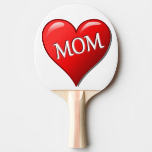 I LIEBE MAMA TISCHTENNIS SCHLÄGER