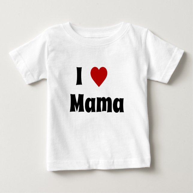 I Liebe Mama Tshirt (Vorderseite)