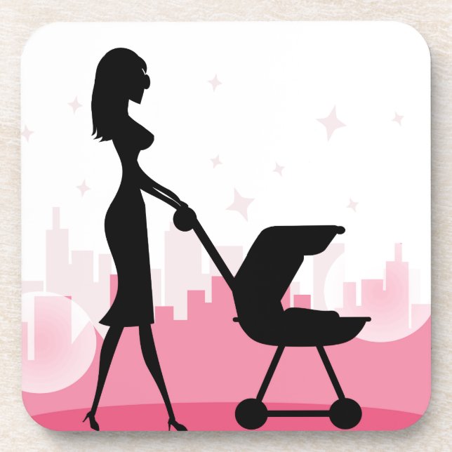 i Liebe Mama Untersetzer (Vorderseite)