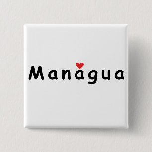 I Liebe Managua Button