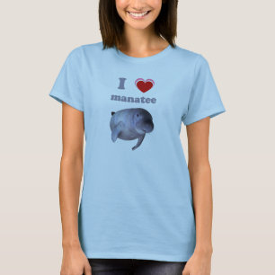 I Liebe Manatee T-Shirt