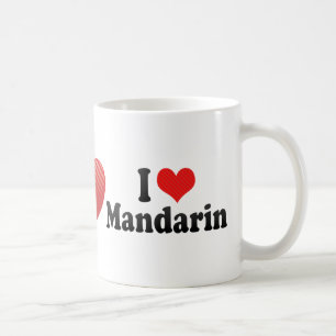 I Liebe-Mandarine Tasse