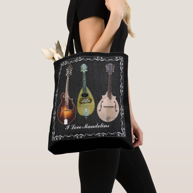 I LIEBE MANDOLINE TOTE BAG (Von Nahem)