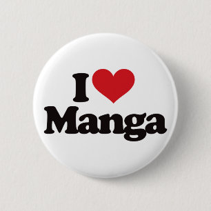 I Liebe Manga Button