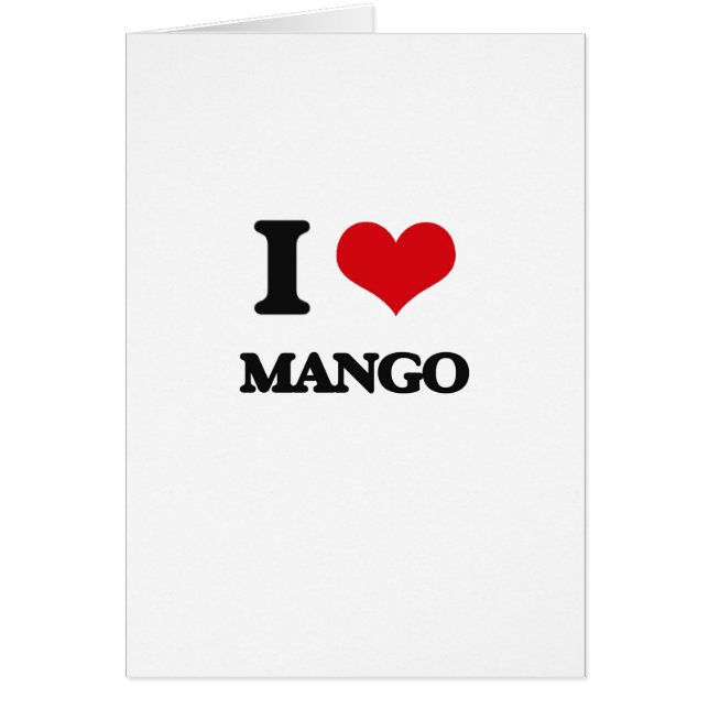 I Liebe-Mango (Vorne)