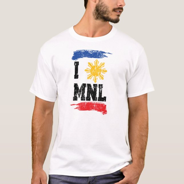 I Liebe Manila T-Shirt (Vorderseite)