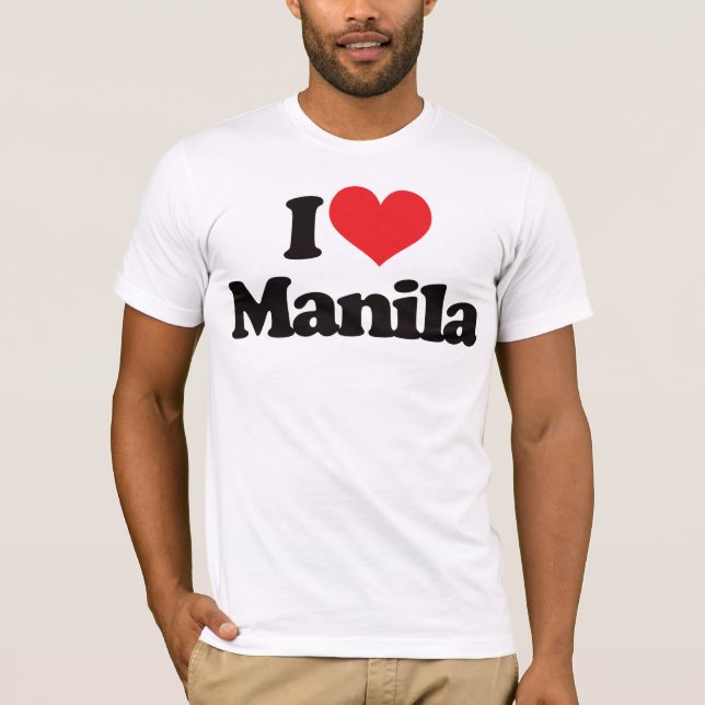 I Liebe Manila T-Shirt (Vorderseite)