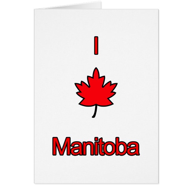 I Liebe Manitoba (Vorne)