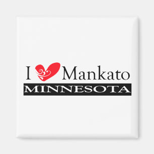 I Liebe Mankato Minnesota Magnet