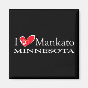 I Liebe Mankato Minnesota Magnet