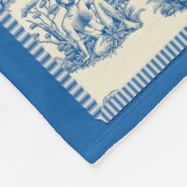 I Liebe-Männer Fleecedecke (Ecke)