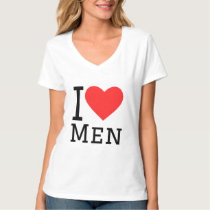 I Liebe Männer T-Shirt