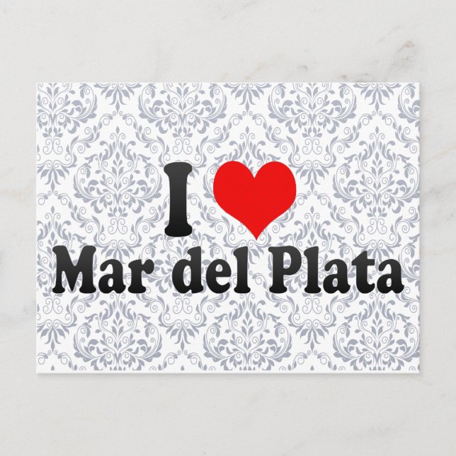 I Liebe Mar del Plata, Argentinien Postkarte (Vorderseite)