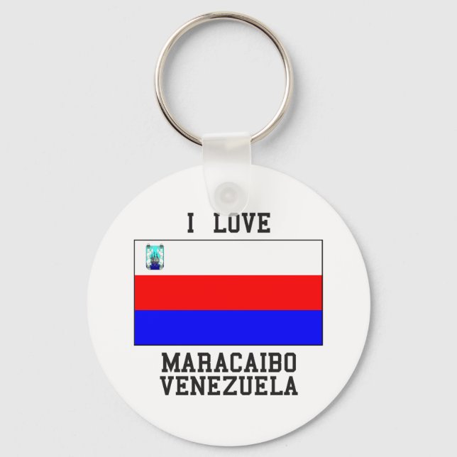 I Liebe Maracaibo Schlüsselanhänger (Vorderseite)