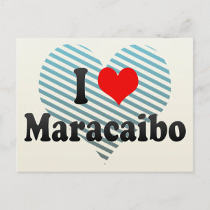 I Liebe Maracaibo, Venezuela Postkarte