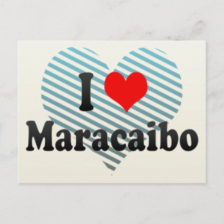 I Liebe Maracaibo, Venezuela Postkarte
