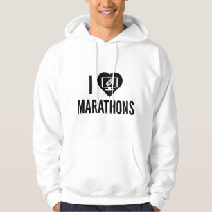 I Liebe Marathons Hoodie