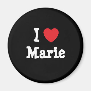 I Liebe Marie Herzlicher T - Shirt Magnet