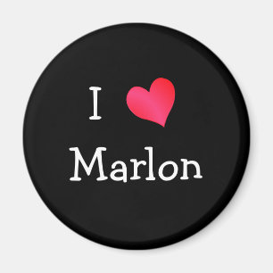 I Liebe Marlon Magnet