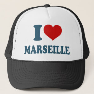 I Liebe Marseille Truckerkappe