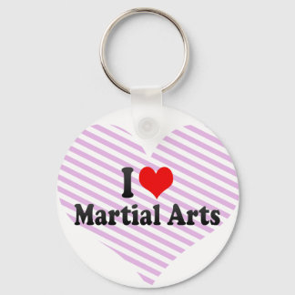 I Liebe Martial Arts Schlüsselanhänger