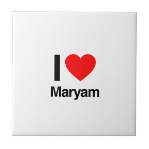 I Liebe maryam Fliese