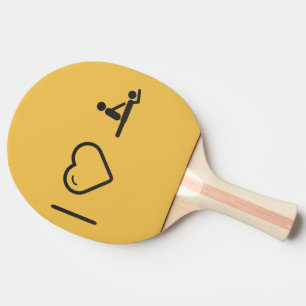 I Liebe-Massage Tischtennis Schläger