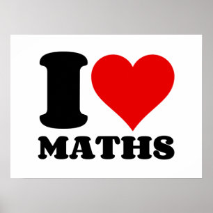 I LIEBE MATH POSTER