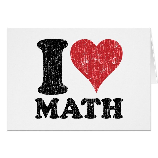 I Liebe-Mathe (Vorderseite (Horizontal))
