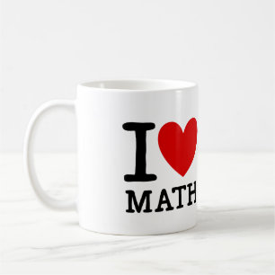 I Liebe-Mathe-Lehrer-Tasse Tasse