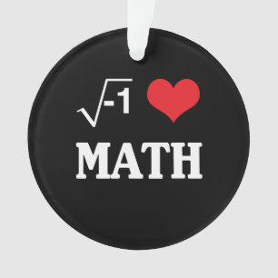 I Liebe-Mathe Ornament
