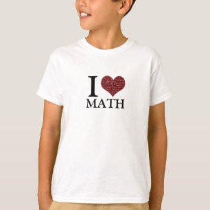 I Liebe-Mathe-T - Shirt