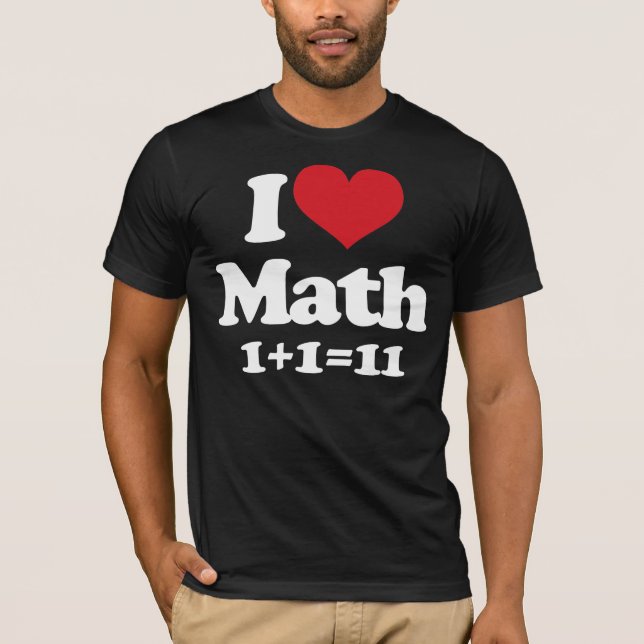I Liebe-Mathe! T-Shirt (Vorderseite)