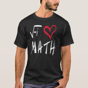 I Liebe-Mathe-T - Shirt