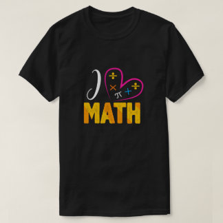 I Liebe Mathematik School T-Shirt